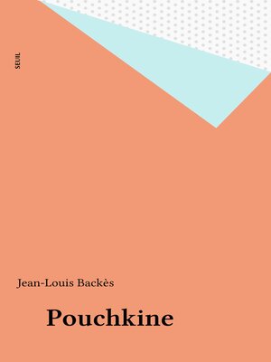 cover image of Pouchkine